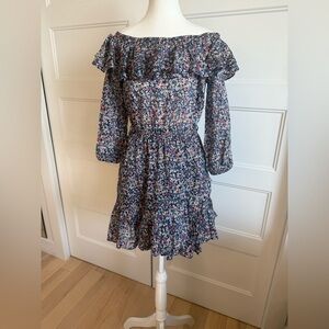 Michael Kors Navy Floral Dress